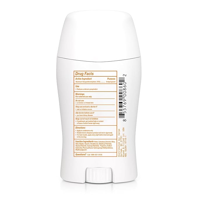 Carpe Deodorant and Antiperspirant for Women and Men, Clinical strength with Fresh Powder scent, Combat excessive sweating, Great for hyperhidrosis (Pack of 2)