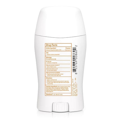 Carpe Deodorant and Antiperspirant for Women and Men, Clinical strength with Fresh Powder scent, Combat excessive sweating, Great for hyperhidrosis (Pack of 2)