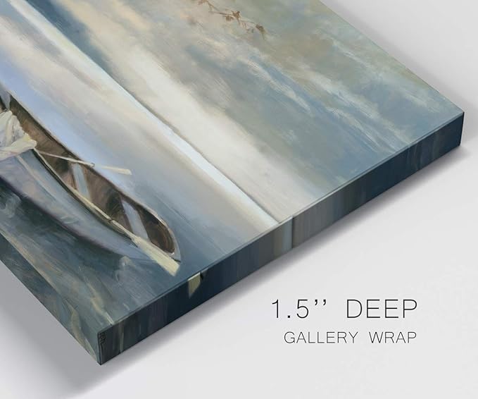 Wexford Home Home Decor Landscape Canvas Wall Art Abstract Floral Painting Modern Pictures Artwork Decoration for Living Room Kitchen Bathroom Office, Ready to Hang, twilight romance, 24x36