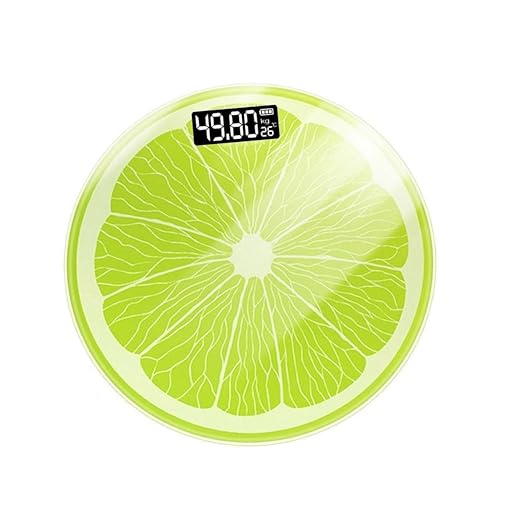 Mikinona Digital Body Weight Scale Capacity Tempered Glass Fitness Management Tool Compact Home Bathroom Scale for Accurate Health Monitoring