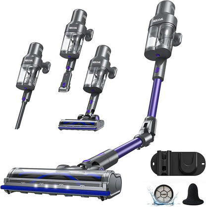 650W Cordless Vacuum Cleaner, 45KPA Suction Power, 70-Minute Runtime, Handheld & Foldable Design, Ideal for Pet Hair, Carpets, Hardwood & Bare Floors – Premium Home Cleaning Solution