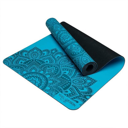 YOGA DESIGN LAB | The Infinity Mat | Luxurious Non-Slip Design Provides Unparalleled Grip to Support and Align You Beautifully | Eco-Friendly | w/Carrying Strap!
