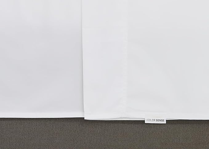 Linen Closet Luxury Cotton 1200 Thread Count Hotel Luxury 4-Piece Sheet Set, Full, White
