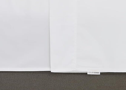 Linen Closet Luxury Cotton 1200 Thread Count Hotel Luxury 4-Piece Sheet Set, King, White
