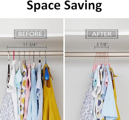 VECELO Premium Velvet Clothes Hangers Suit Heavy Duty (60 Pack)-Non Slip & Space-Saving with 8 Finger Clips & Tie Rack Excellent for Men and Women,Light Pink