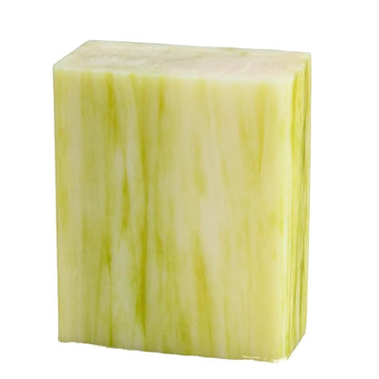 Lemongrass Scented Natural Soap Bars (5 Bars), 3.5oz Moisturizing French Triple Milled Soap Bars Enriched with Shea Butter - Pure Plant Oil Bath & Body