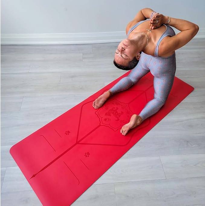 Liforme Zodiac New Year Collection - Free Yoga Bag Included - Patented Alignment System, Warrior-like Grip, Non-Slip, Eco-friendly, Sweat-resistant, Long, Wide and Thick for Comfort
