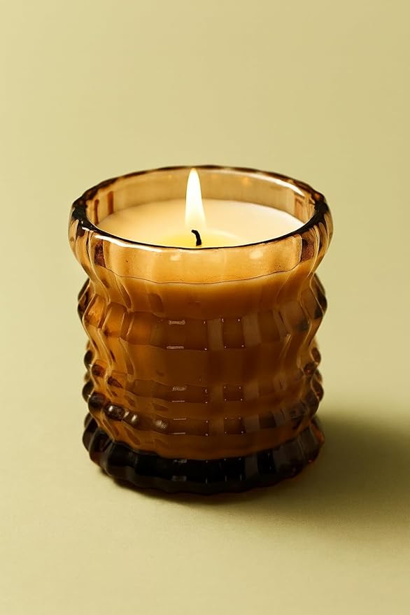 AUTUMNE | Non-Toxic Candle in Textured Glass Vessel