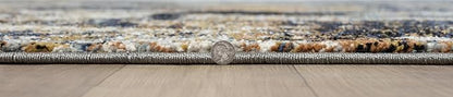 Keen Home Design Area Rugs - 5x8 Non-Shedding, Abstract Rugs for Kitchen, Living Room, Bedroom, Dining Room, Entryway - Size: 5'3" x 7'7", Multi
