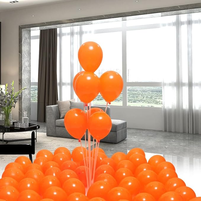 400 Pack 5 Inch Orange Latex Balloons Helium Balloons Party Balloons Decorations Supplies