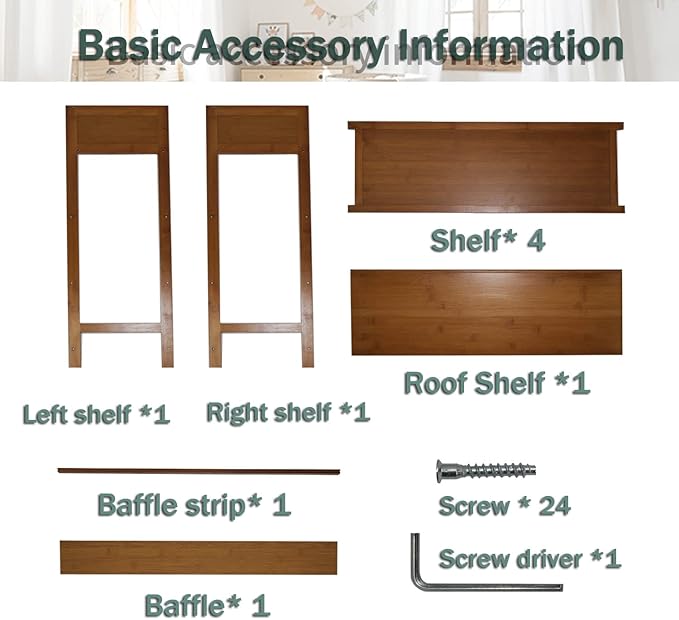 latifolia Shoe Rack, 5-Tier Bamboo Shoe Rack Organizer for Entryway Hallway, Beautiful Natural