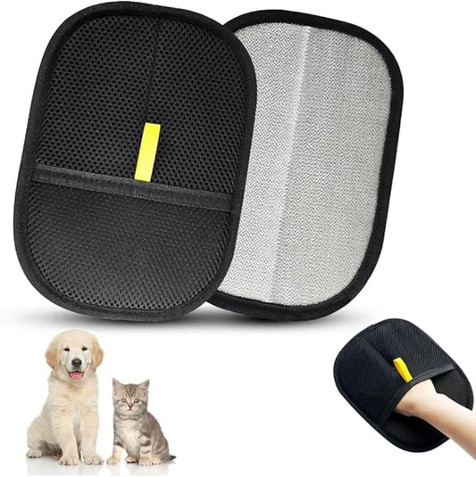 Pet Hair Removal Glove for Dogs & Cats, Reusable Electrostatic Pet Hair Glove, Pet Hair Remover Tool for Clothing, Couch, Carpet, Car Seat