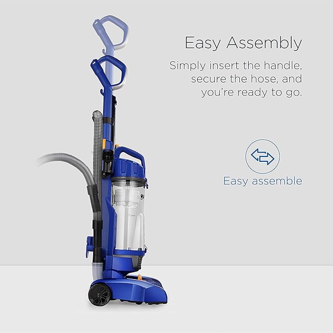 eureka NEU182A PowerSpeed Bagless Upright Vacuum Cleaner, Lite, Blue