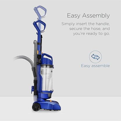 eureka NEU182A PowerSpeed Bagless Upright Vacuum Cleaner, Lite, Blue
