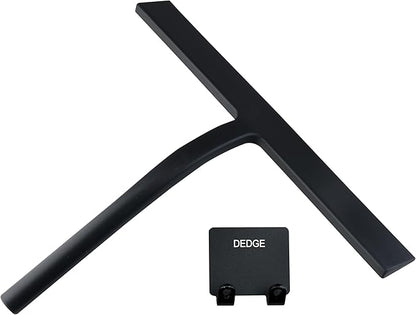 DEDGE Shower Squeegee Window Glass Wiper Scraper Cleaner with Silicone Blade for Bathroom/Kitchen/Car Glass/Mirror/Door 11-Inch (with Hook)