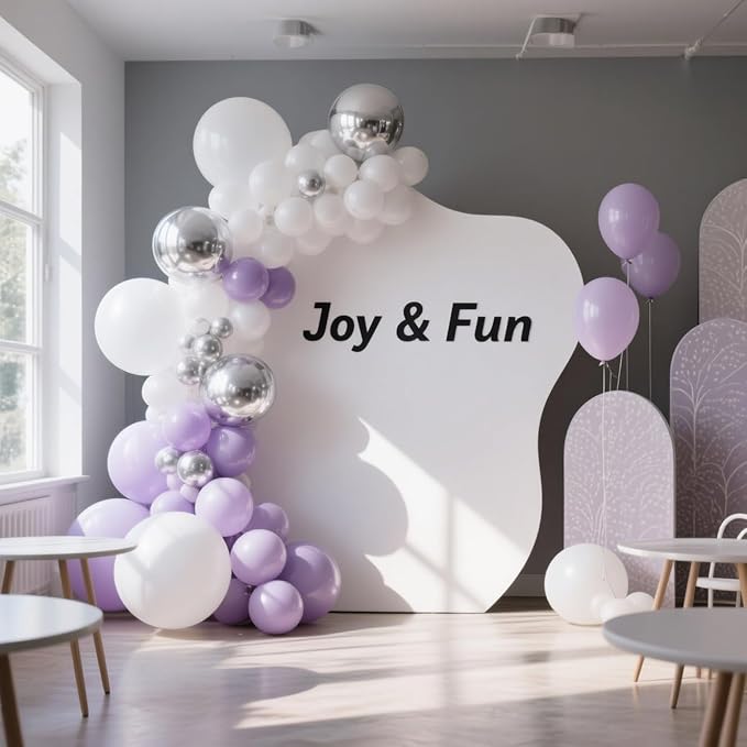 White Balloons 100 Pack, 12 Inch Matte White Latex Helium Garland for Weddings Birthdays Baby Showers Graduations Elegant Arch Party Decorations