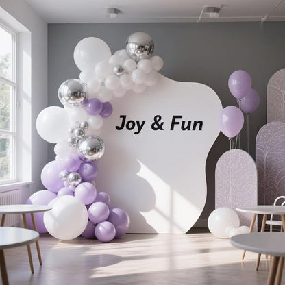 White Balloons 100 Pack, 12 Inch Matte White Latex Helium Garland for Weddings Birthdays Baby Showers Graduations Elegant Arch Party Decorations