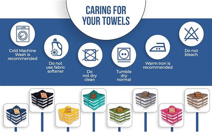 AMOUR INFINI Dish Cloths for Washing Dishes Set of 8 - Highly Absorbent, Super Soft Kitchen Dishcloths - Reusable Quick Dry Dish Rags for Cleaning & Drying Kitchen Linens (12x12 Inch - Teal)
