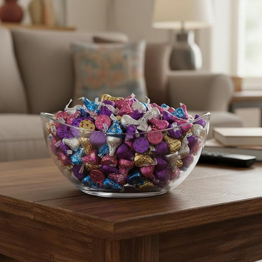 Assorted Kisses Candy Bulk Pack - 5lb Mixed Kisses Individually Wrapped Chocolate Candy Variety Pack - Bulk Chocolate Candy for Gift Bags, Party Favors, Candy Bowls, Snacking and Sharing - 5 Pounds