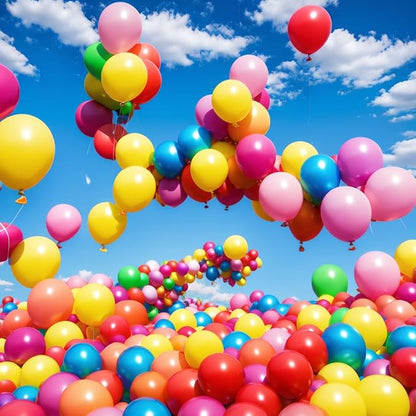 1500 Pack Balloons 15 Kinds Colors 12 inch Rainbow Latex Party Balloon Bulk for Various Party Events Decorations