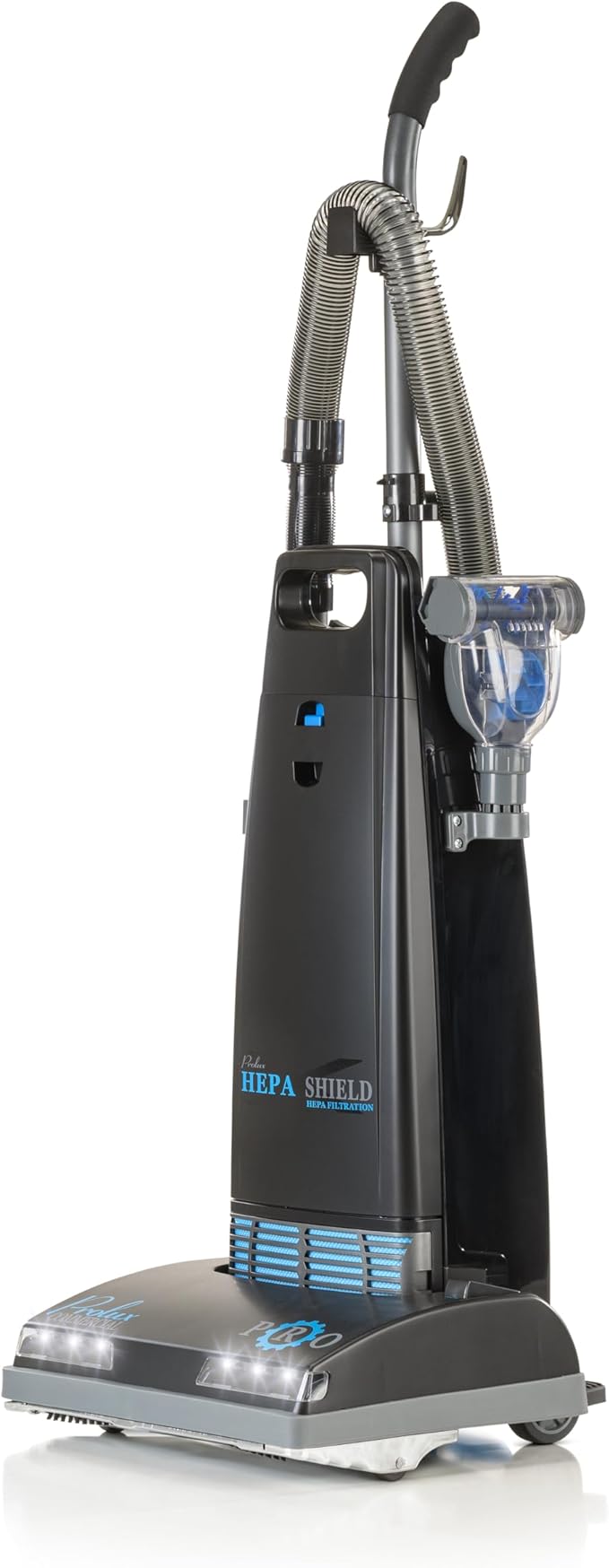 Prolux 8000 Commercial Upright Vacuum with On Board Tools, Bagged Vacuum Cleaner, Commercial Vacuum, HEPA Filter, Floor Selector Switch, 12-Amp Amtek Motor, 107 CFM Suction Power