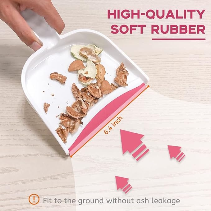 Broom Dustpan Brush Small Dust pan : Mini Broom and Dustpan Set Mini Dust pan and Brush Set Whisk Broom and Dustpan Set Small Broom and Dust pan Set for Desk, Home,Tent (Gray 3pcs)