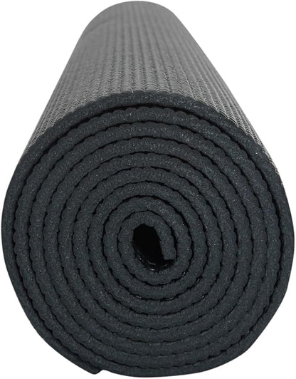 Everyday Yoga Deluxe Mat - 72"L x 24"W Non Slip Exercise Mat, Anti-Tear, 3-5mm Thickness for Yoga, Pilates & Floor Workouts