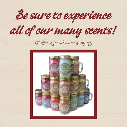 Our Own Candle Company, Cranberry Orange Spice Scented Mason Jar Candle, 100 Hour Burn Time, 13 Ounces