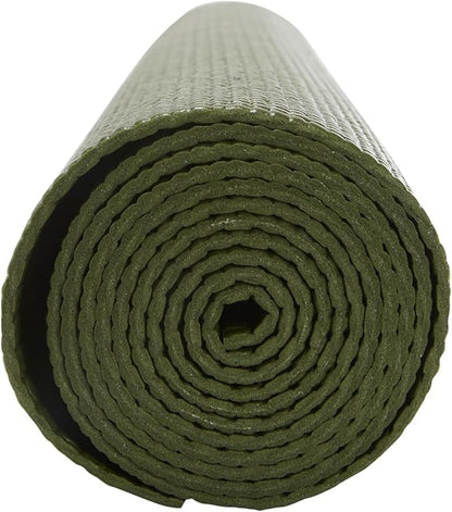 Everyday Yoga Deluxe Mat - 72"L x 24"W Non Slip Exercise Mat, Anti-Tear, 3-5mm Thickness for Yoga, Pilates & Floor Workouts