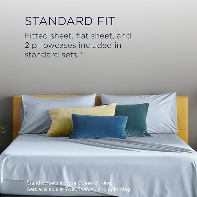 TEMPUR ProAir Sheet Set Sleepy Blue - Twin
