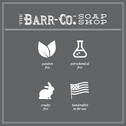 BARR-CO. Hand Soap Refill – Natural Liquid Soap with Essential Oils, Vegan Formula, Blood Orange Amber 16fl oz