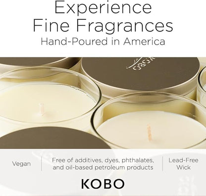 KOBO Dune Grass Scented Candle (11 oz) | Coastal Collection, 100% Pure Soy Wax Candles | Hand-Poured in USA | 80 Hour Burn | Scented Candles for Home
