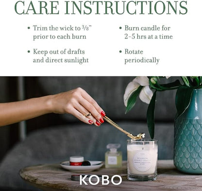 KOBO Heath Lavender Candle with Plantable Box (9 oz) | Plant The Box Collection, 100% Pure Soy Wax Candles | Hand-Poured in USA | Long Lasting 60 Hour Burning Candles | Scented Candles for Home