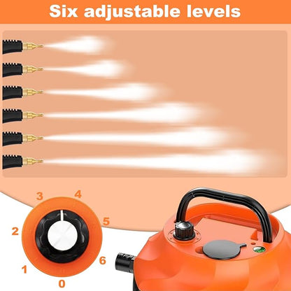 3800W Handheld Pressurized Steam Cleaner, 1000ml Tank,6 Adjustable Settings | High-Temperature Portable Steamer for Car Owners,DIY Enthusiasts for Car Detailing 221°F Pressurized Steam