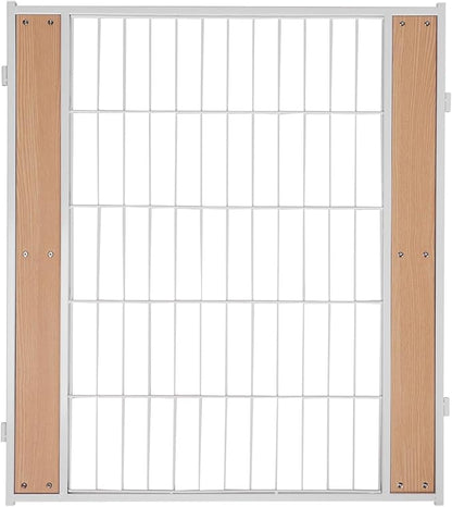 Heavy Duty Dog Playpen 32 Inch Height - Indoor Outdoor Pet Fence Enclosure for Medium and Small Dogs - Foldable Puppy Exercise Pen for Indoor and RV Camping or Yard (1 Panel, 32" H (White))