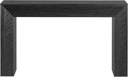 Plank+Beam 56 Inch Camden, Farmhouse Console Table - Solid Pine Wood, Easy Assembly for Living Room or Entryway, Rustic Char