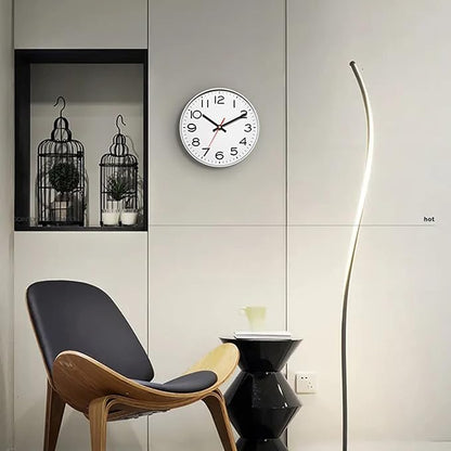 NUOVO Wall Clock Number Quartz Large Decorative Wall Clock Quiet Wall Clocks Home Office Wall Decor