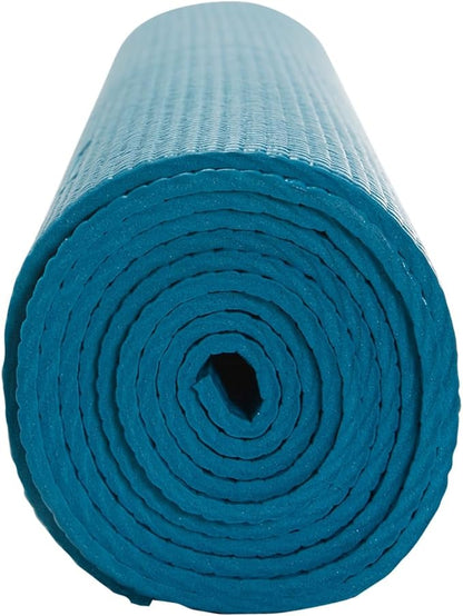 Everyday Yoga Deluxe Mat - 72"L x 24"W Non Slip Exercise Mat, Anti-Tear, 3-5mm Thickness for Yoga, Pilates & Floor Workouts