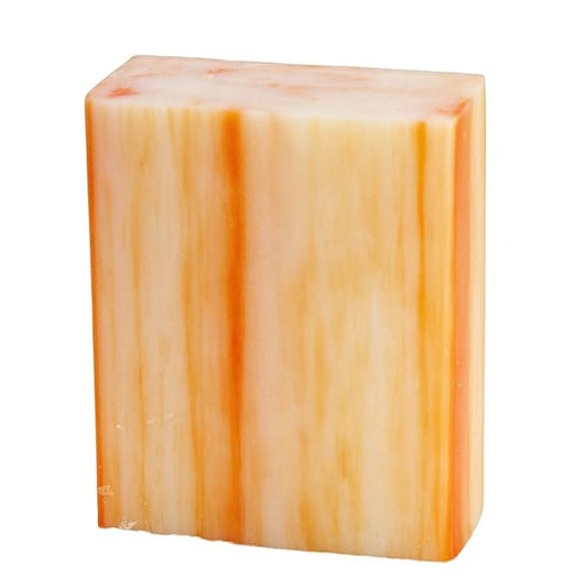 Orange Zest Scented Natural Soap Bars (5 Bars), 3.5oz Moisturizing French Triple Milled Soap Bars Enriched with Shea Butter - Pure Plant Oil Bath & Body