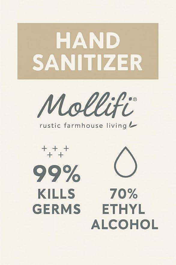 Hand Sanitizer, 1 Gallon, Fragrance Free, PK-1, With Pump, Mfr: MOL9747-12GALV3-A