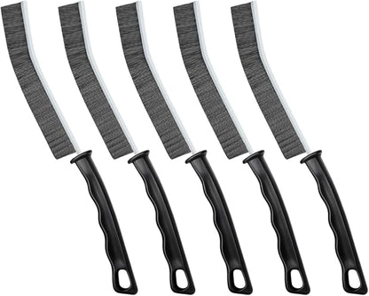 Crevice Cleaning Brush, Multifunctional Hard-Bristled Gap Scrub Brush, Gap Cleaning Tool, Home Essentials, Bathroom Cleaner Tools for Household Use, Kitchen, Window, Faucets, Toilet, Grout, Car, 5pcs