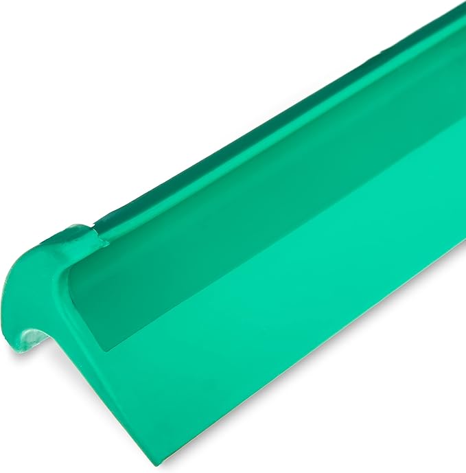 SPARTA 3656709 Plastic Floor Squeegee, Shower Squeegee, Heavy Duty Squeegee With Rubber Blade For Windows, Glass, Shower Doors, Floors, Windshields, 20 Inches, Green