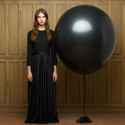 35 Pack Black Balloons 36 Inch Black Latex Party Large Balloon Bulk for Various Party Events Decorations