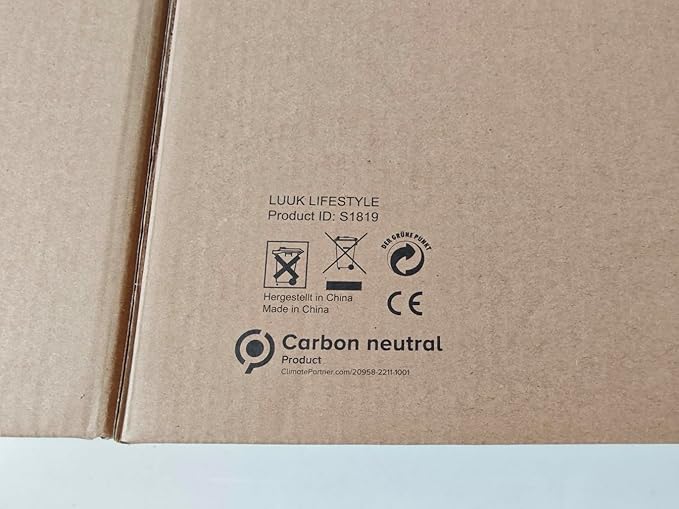 LUUK LIFESTYLE Silent Wall Clock with Quartz Movement, Modern and Minimalist Design, Deco for Kitchen, Living Room, Gift idea, Dark Green and Gold