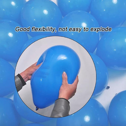 300 Pack Blue Balloons 12 inch Blue Latex Party Balloon Bulk for Various Party Events Decorations