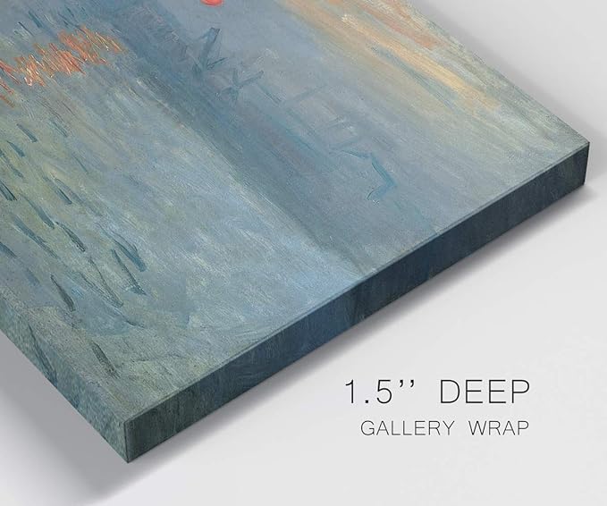 Home Decor Landscape Canvas Wall Art Abstract Floral Painting Modern Pictures Artwork Decoration for Living Room Kitchen Bathroom Office, Ready to Hang
