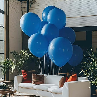 30 Pack Blue Balloons 36 Inch Blue Latex Large Balloons for Party Decorations and Events