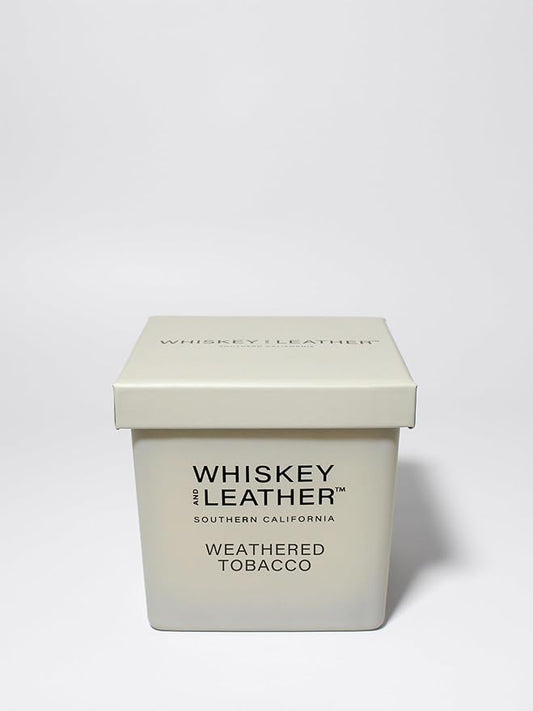 Sand + Fog Scented Candle - Weathered Tobacco – Additional Scents and Sizes – 100% Cotton Lead-Free Wick - Luxury Air Freshening Jar Candles - Perfect Home Decor – 16oz