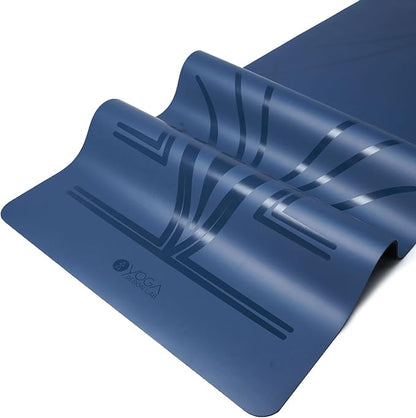 YOGA DESIGN LAB | The Infinity Mat | Luxurious Non-Slip Design Provides Unparalleled Grip to Support and Align You Beautifully | Eco-Friendly | w/Carrying Strap!