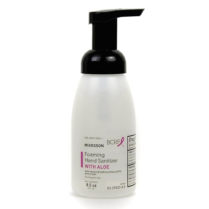 McKesson Foaming Hand Sanitizer with Aloe, 8 1/2 oz Pump Bottle, 1 Count, 1 Pack